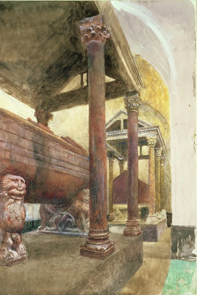 La tomba di Federico II, cattedrale di Palemo - Ashmolean Museum, University of Oxford